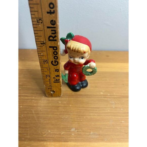 “NO” Noel cute kitschy salt pepper shaker Christmas napco - SINGLE replacement - Picture 7 of 7